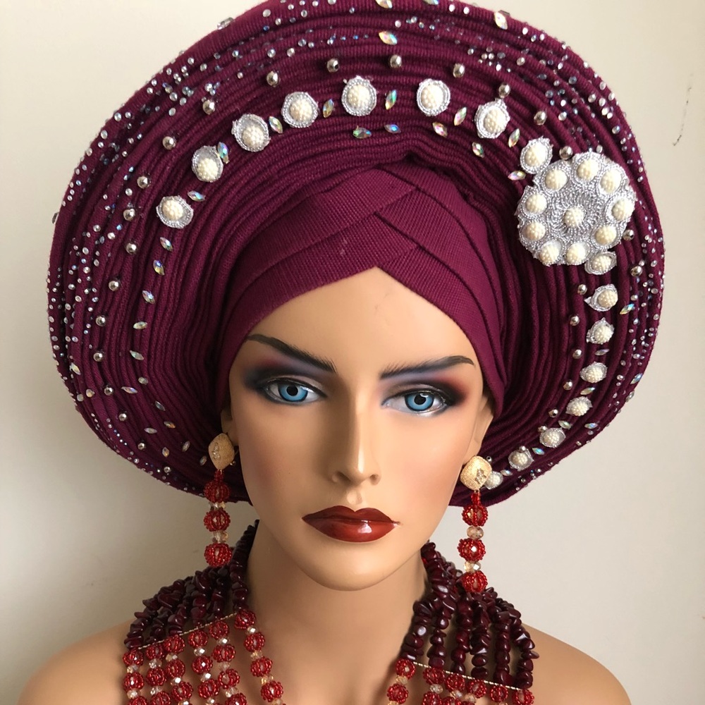 Ready to Wear Auto Gele Hat